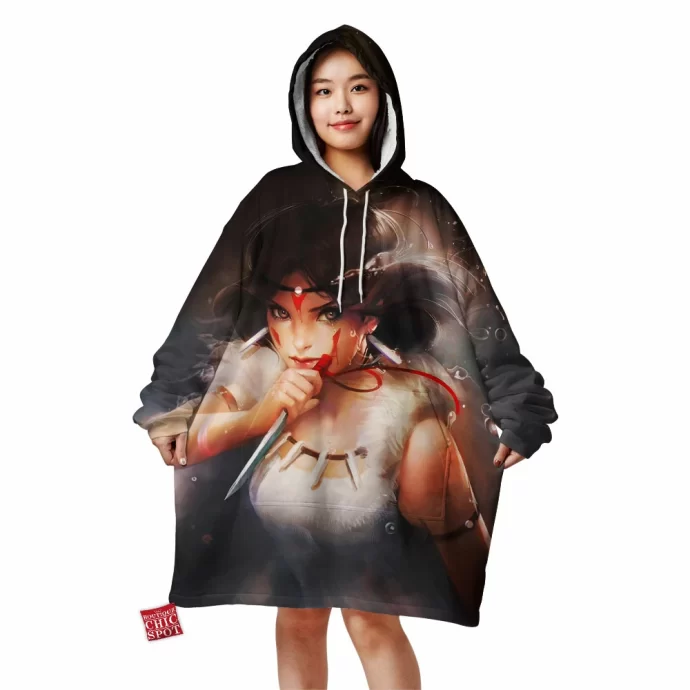 Princess Mononoke Blanket Hoodie