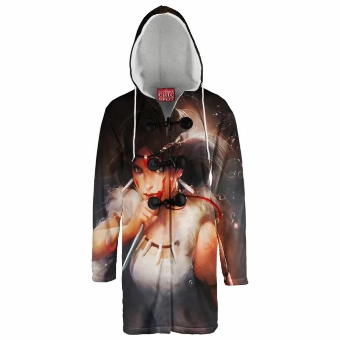 Princess Mononoke Hooded Cloak Coat