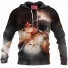 Anime Hoodie, Mononoke Hime Hoodie, Princess Mononoke Hoodie, Ghibli Hoodie