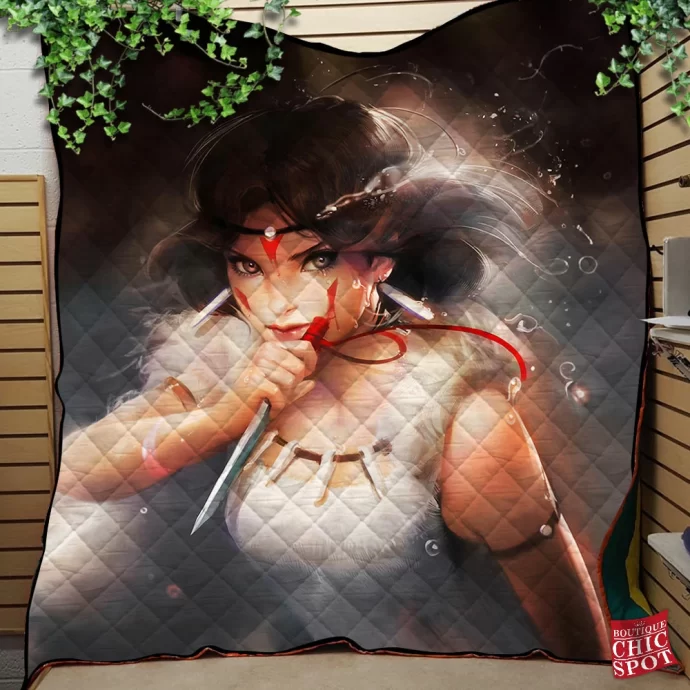 Princess Mononoke Quilt Blanket