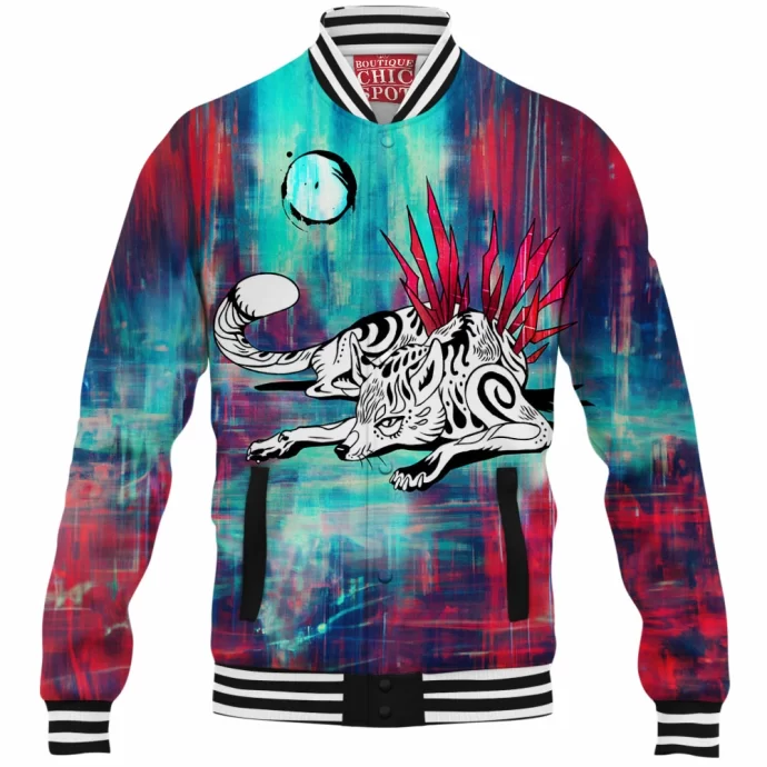 Wolf Baseball Jacket