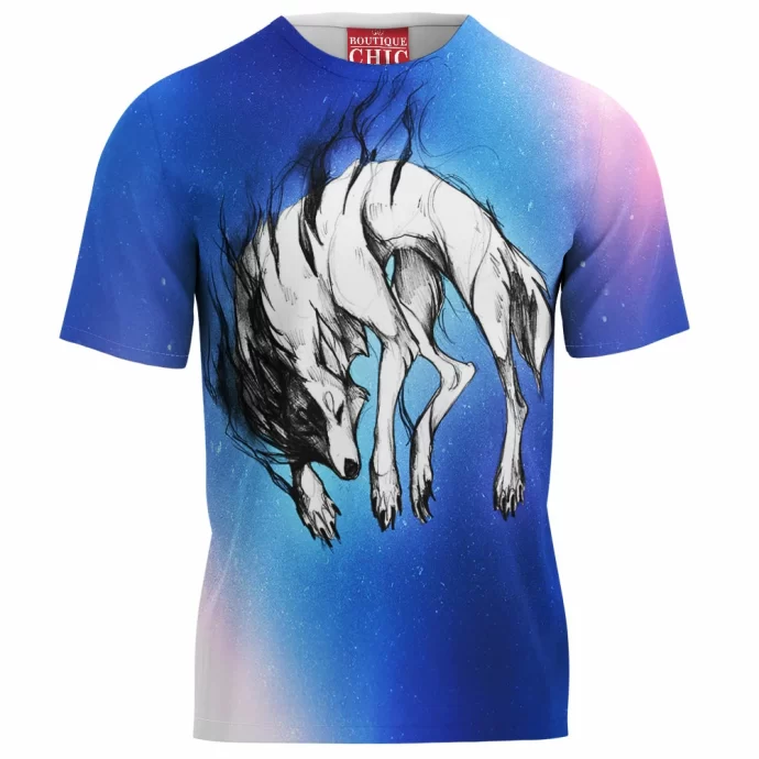 Black And White Wolf T-Shirt