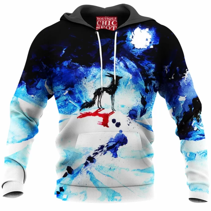 Ink Wolf Hoodie