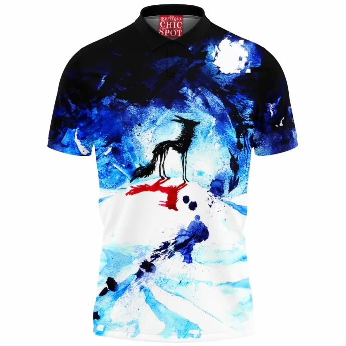 Ink Wolf Polo Shirt