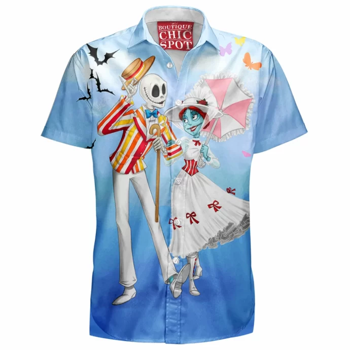 Nightmare Before Christmas Hawaiian Shirt