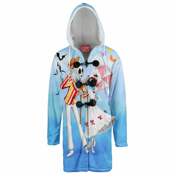 Nightmare Before Christmas Hooded Cloak Coat