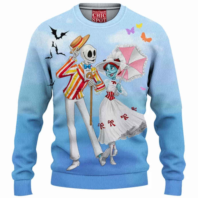 Nightmare Before Christmas Knitted Sweater