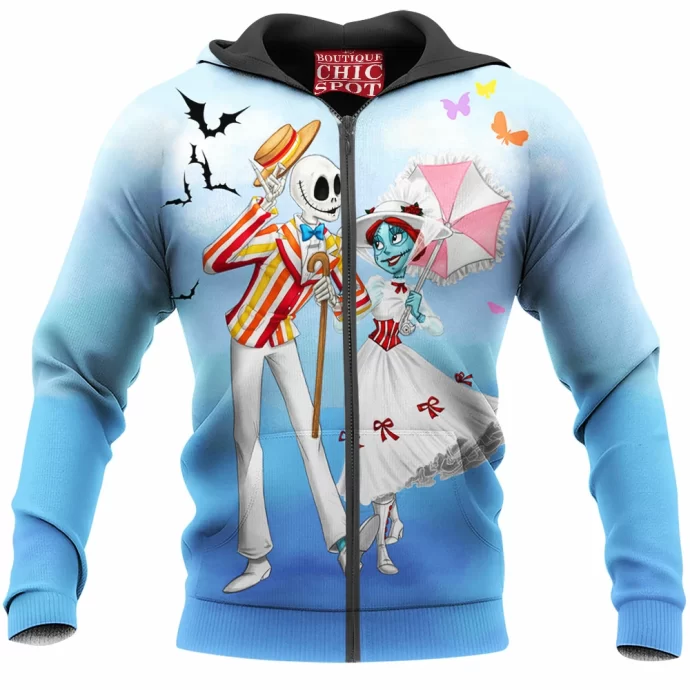 Nightmare Before Christmas Zip Hoodie