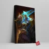 Ares Smite Canvas Wall Art