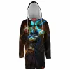 Ares Smite Hooded Cloak Coat