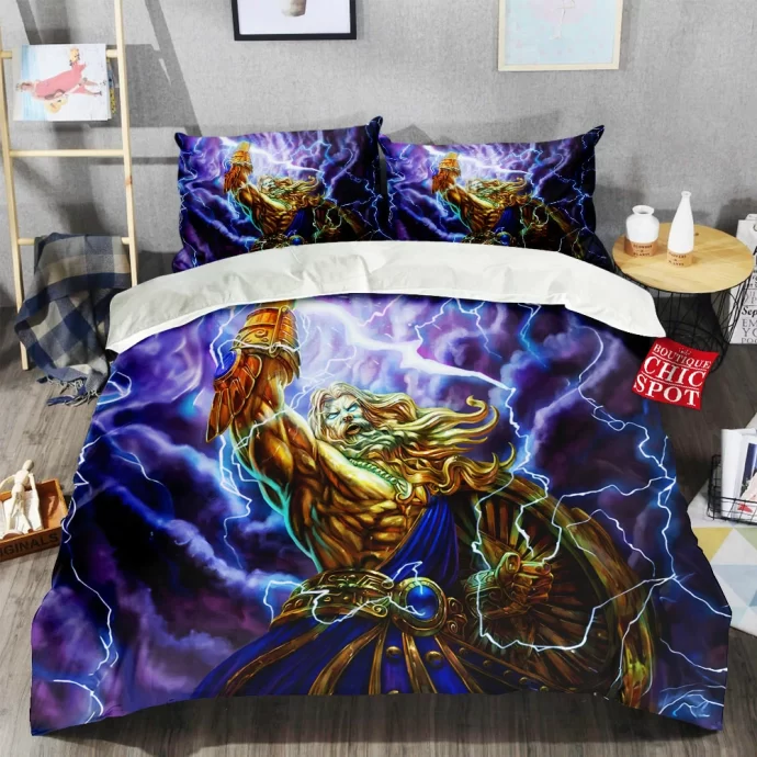 Zeus Smite Bedding Set