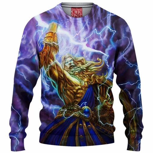 Zeus Smite Knitted Sweater