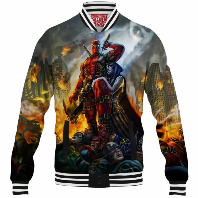 Deadpool Baseball Jacket