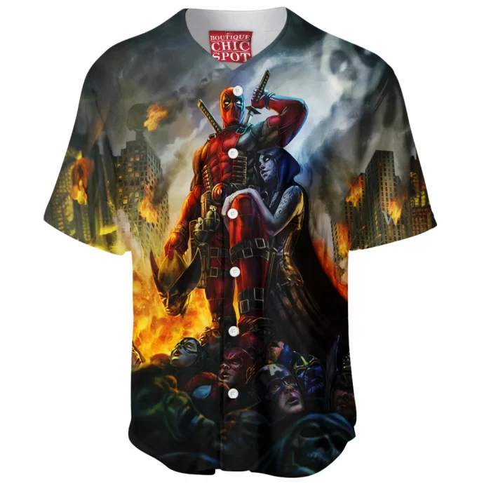 Deadpool Baseball Jersey