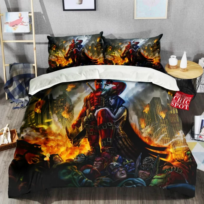 Deadpool Bedding Set