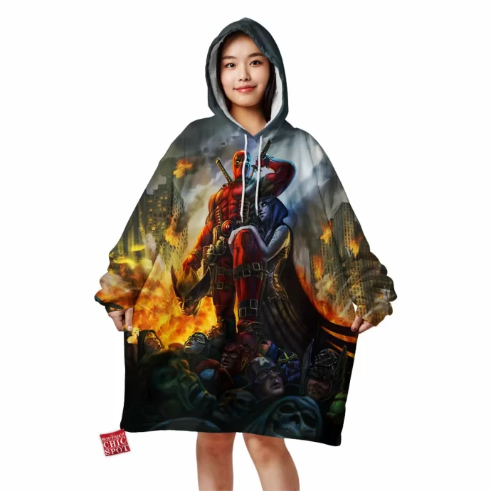 Deadpool Blanket Hoodie