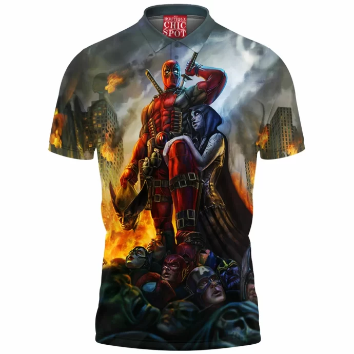 Deadpool Polo Shirt