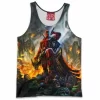Comic Tank-Top, Deadpool Tank-Top, Lady Death Tank-Top