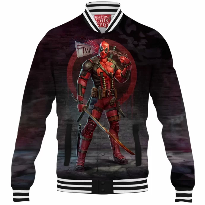 Deadpool Baseball Jacket