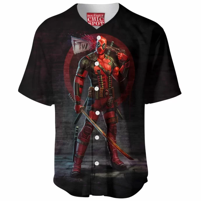 Deadpool Baseball Jersey