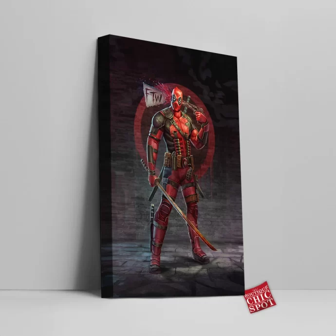 Deadpool Canvas Wall Art