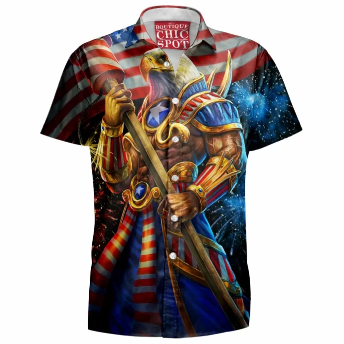 Ra Smite Hawaiian Shirt