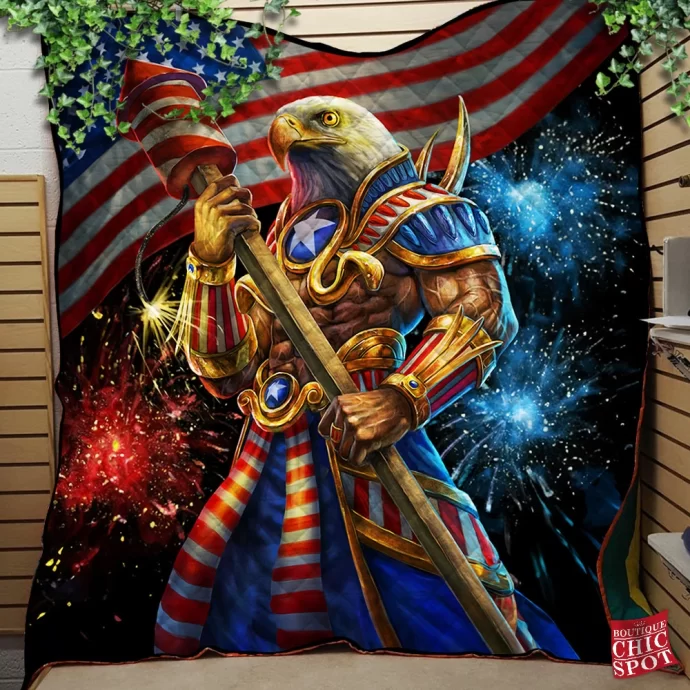 Ra Smite Quilt Blanket