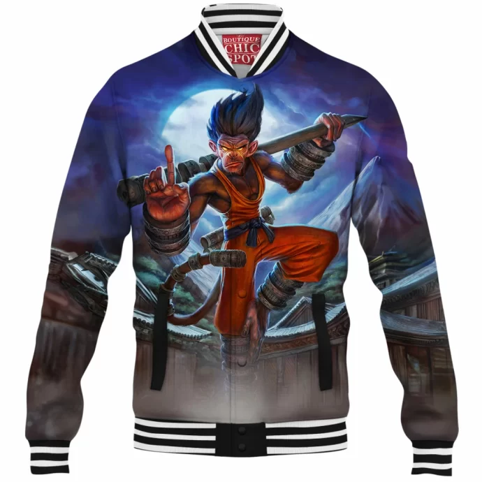 Hun Batz Smite Baseball Jacket