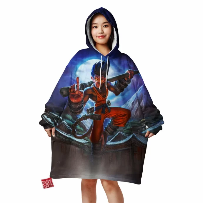 Hun Batz Smite Blanket Hoodie