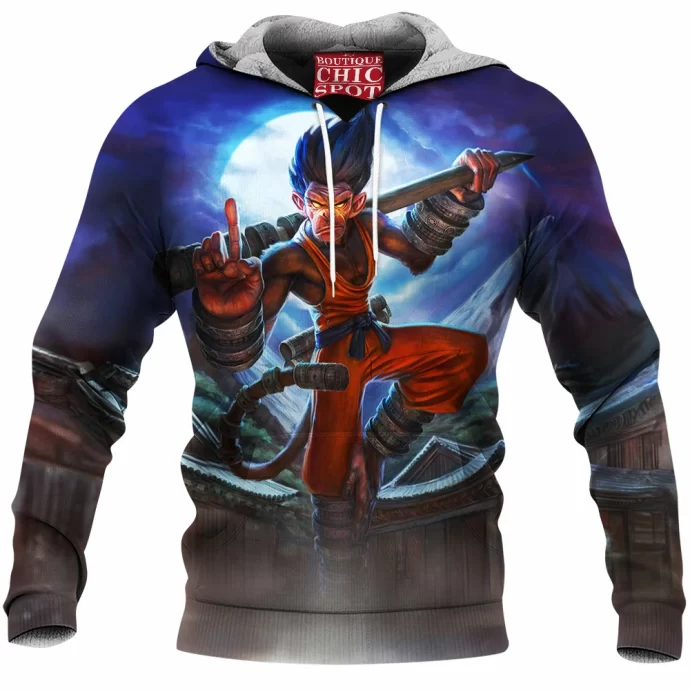 Hun Batz Smite Fleece Hoodie