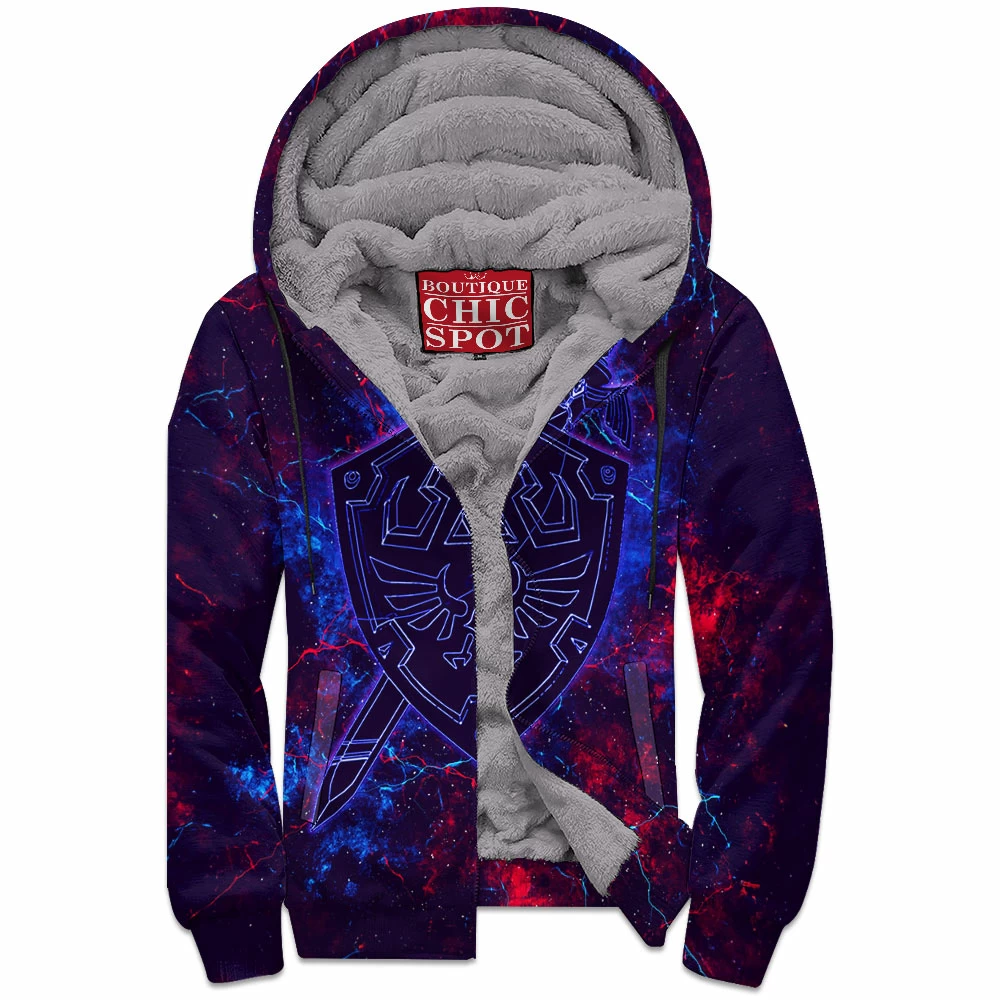 Game Zip-Fleece-Hoodie, The Legend of Zelda Zip-Fleece-Hoodie 1 N THAO Boutique 10177 Zip Fleece Hoodie