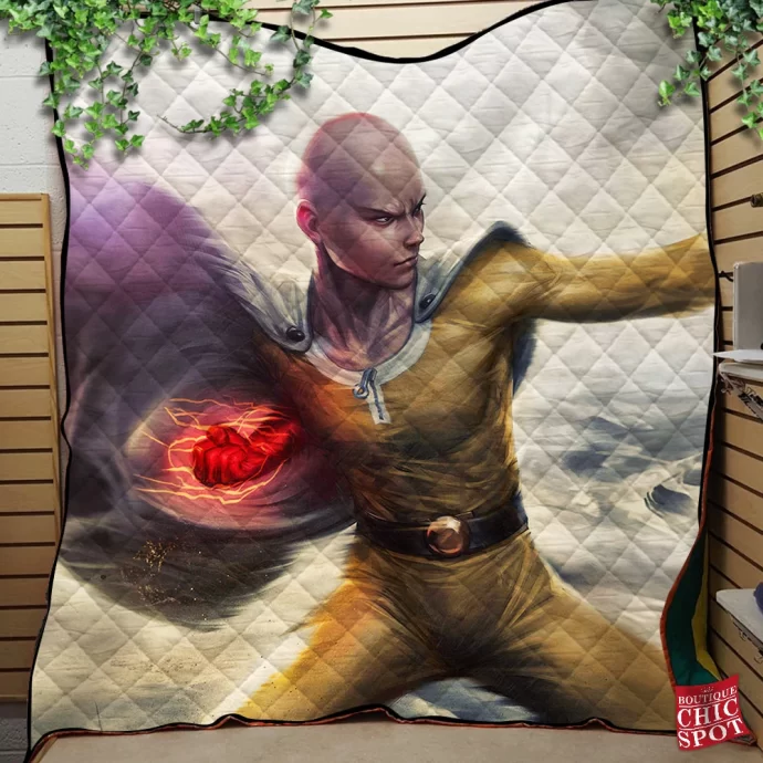 Saitama Quilt Blanket