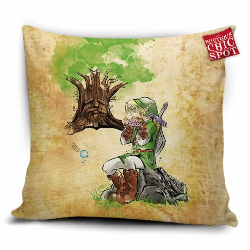 Zelda Link Pillow Cover