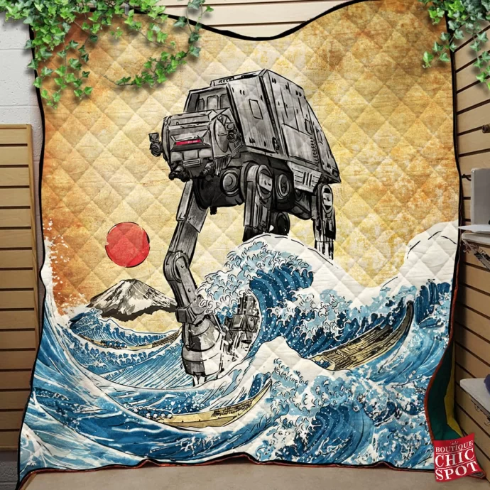 Galactic Empire Star Wars Quilt Blanket