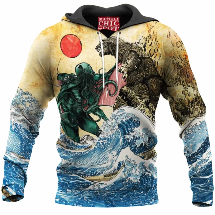 Cthulhu Godzilla Hoodie