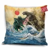Cthulhu Godzilla Pillow Cover