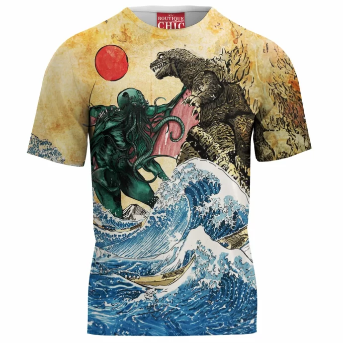 Cthulhu Godzilla T-Shirt