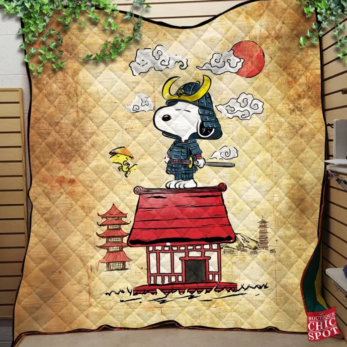 Snoopy Quilt Blanket