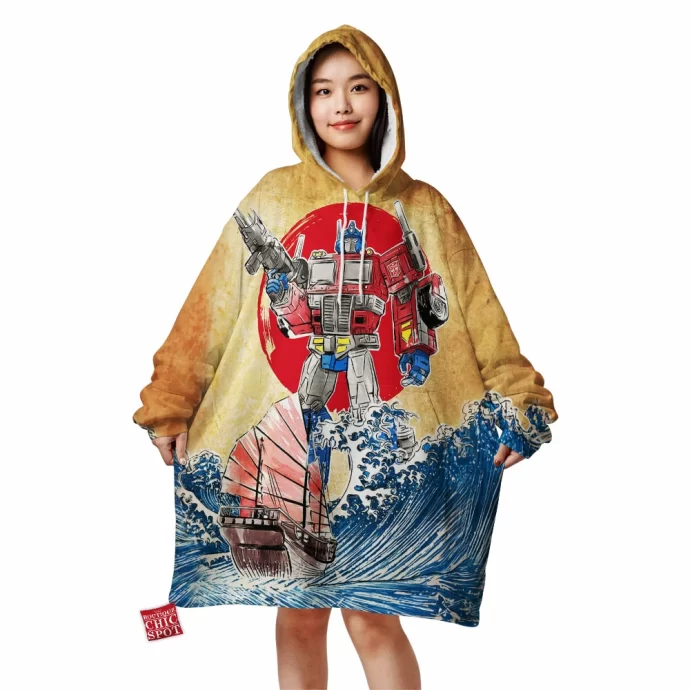 Optimus Prime Blanket Hoodie