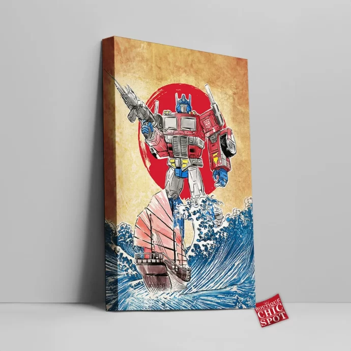 Optimus Prime Canvas Wall Art