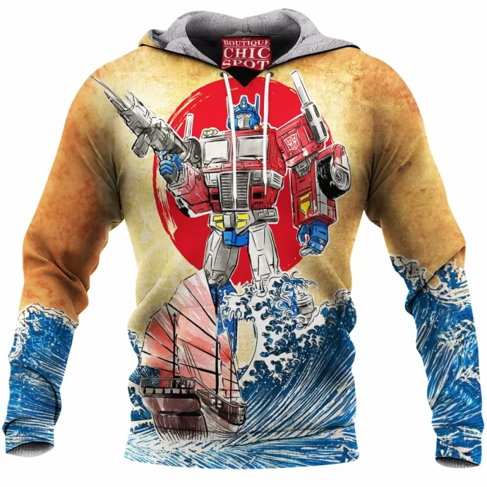 Optimus Prime Fleece Hoodie