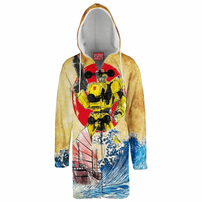 Bumblebee Hooded Cloak Coat