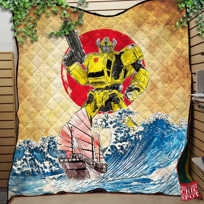 Bumblebee Quilt Blanket