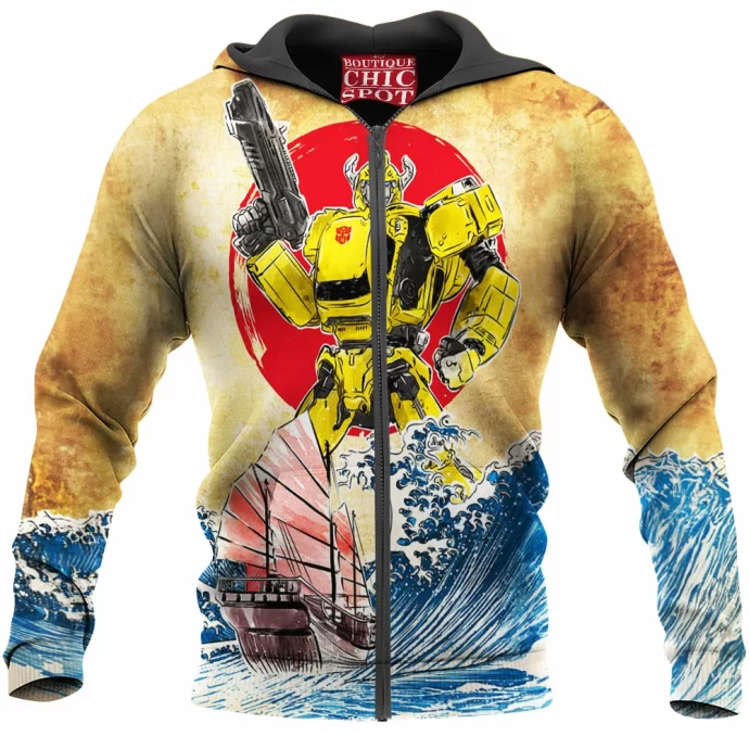 Bumblebee Zip Hoodie