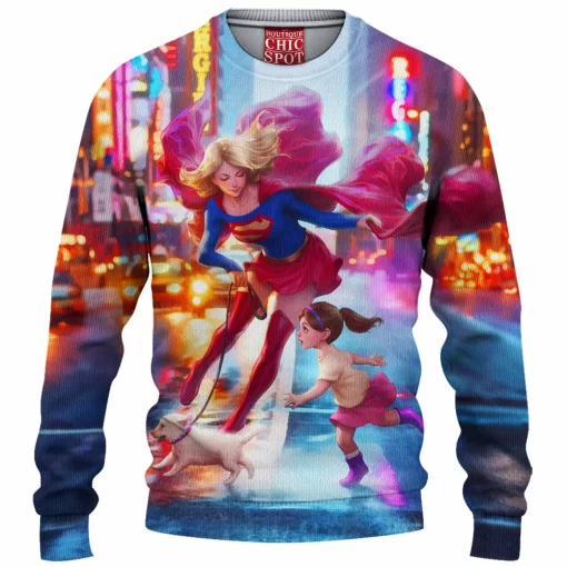 Supergirl Knitted Sweater