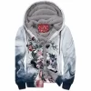 Wolf Zip-Fleece-Hoodie