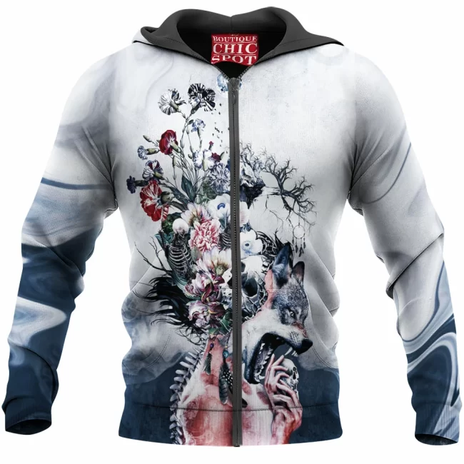 N THAO Boutique 10367 Zip Hoodie