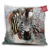 Zebra Watercolor Pillow Cover
