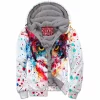 Owl Zip-Fleece-Hoodie