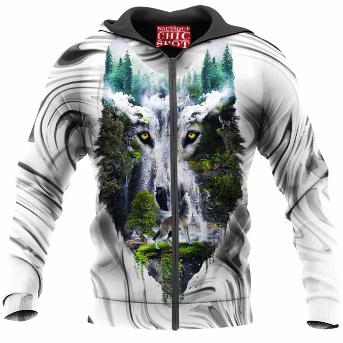 Wolves Zip Hoodie